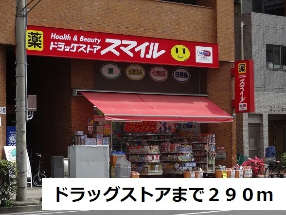 ドラッグストアまで290m