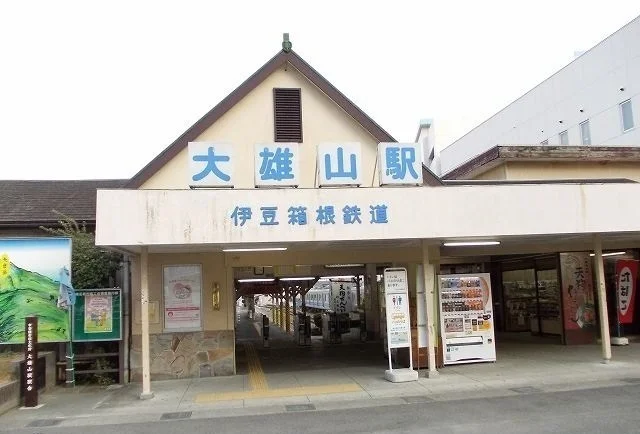 大雄山線・大雄山駅まで1210m