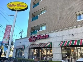 ジョリーパスタまで800m