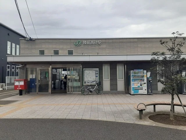 仙石線　陸前高砂駅まで1100m