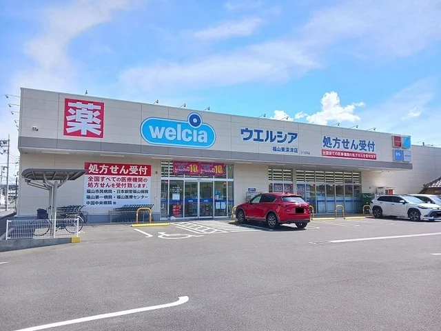 ウエルシア福山東深津店まで850m