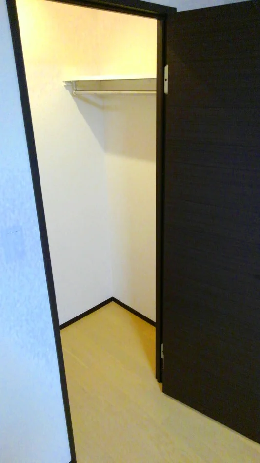 大型クローゼットあり