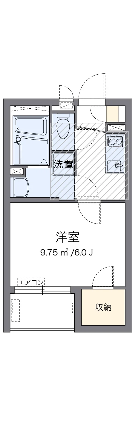 代表的な間取のため実際の間取とは異なる場合があります