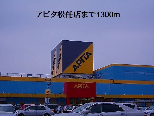 アピタ松任店まで1300m