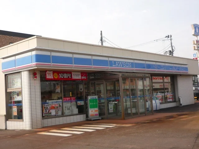 ローソン上越下門前店まで450m