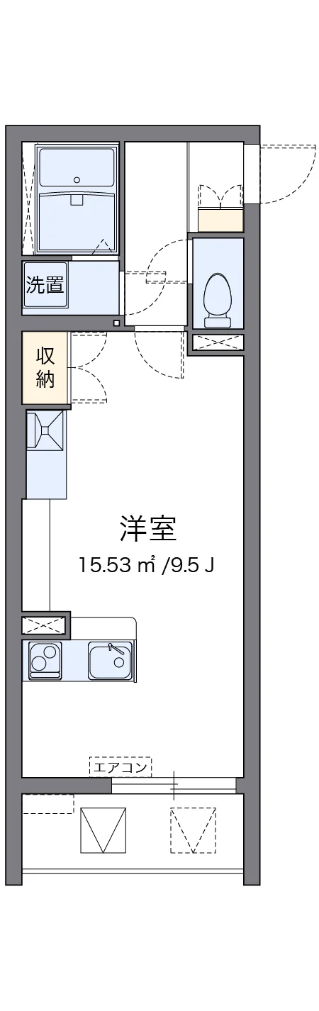 代表的な間取のため実際の間取とは異なる場合があります
