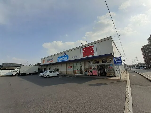 ウエルシア岡崎大樹寺店まで500m