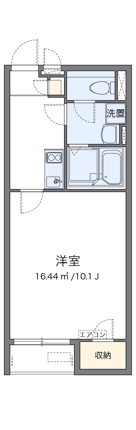 代表的な間取のため実際の間取とは異なる場合があります