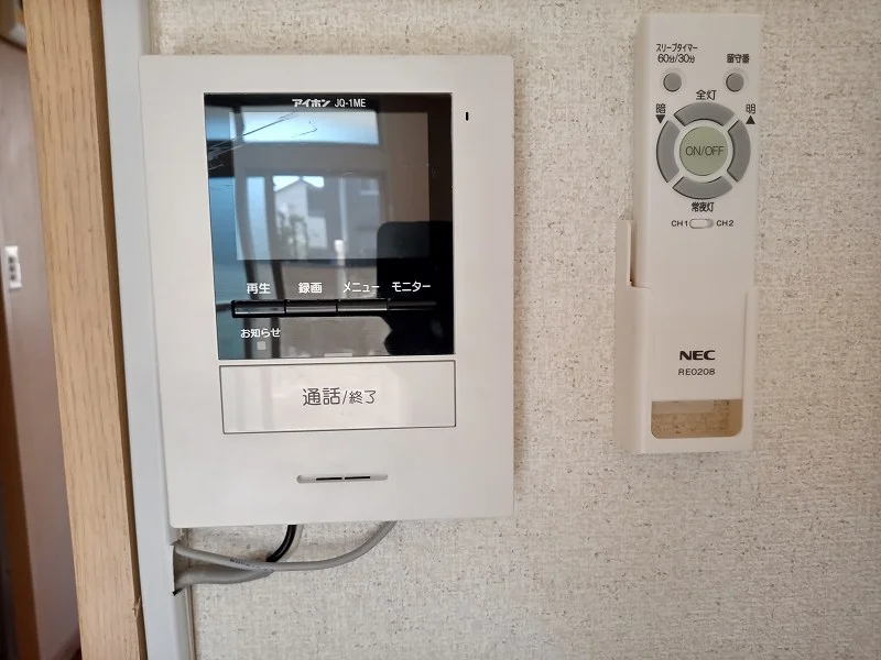 モニター付きインターホン