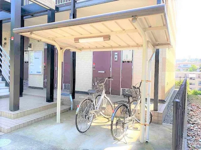 駐輪場です。