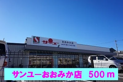 サンユーおおみか店まで500m