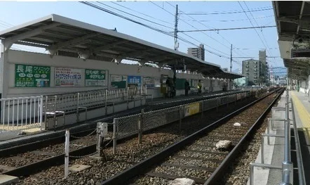 修大協創中高前駅まで600m
