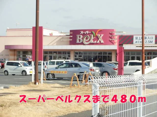 ベルクスまで480m