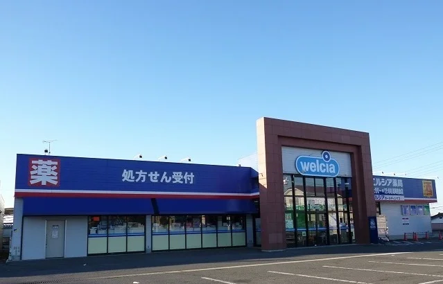 ウエルシア真岡熊倉店まで300m