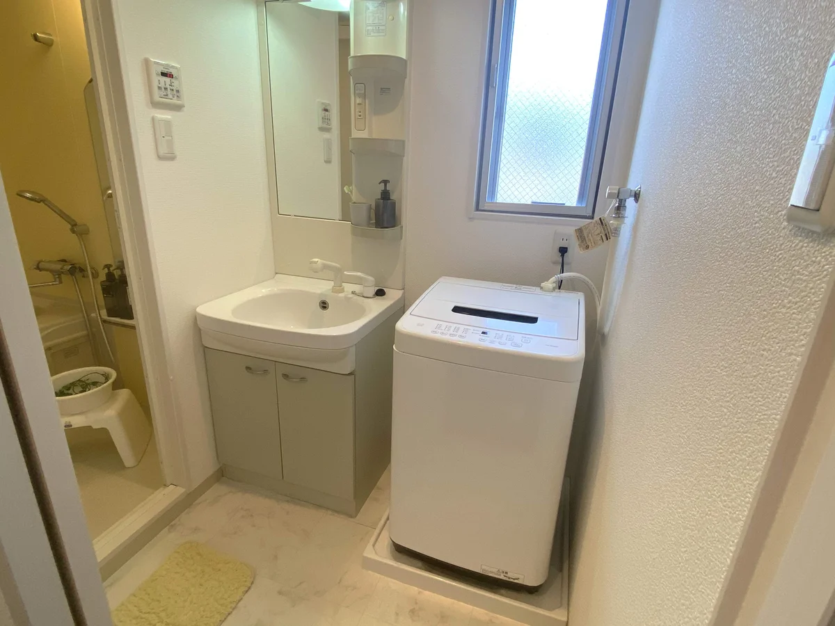 嬉しい独立洗面台