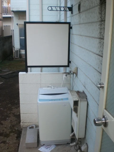 洗濯機は外置になります。