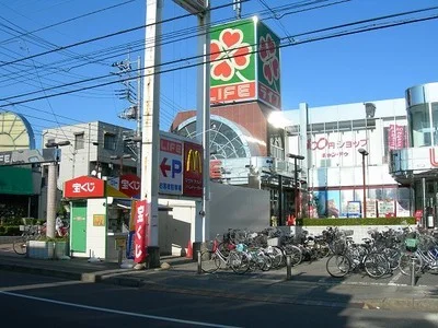 ライフ　指扇店まで800m