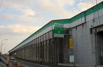姫路バイパス市川ランプまで2200m