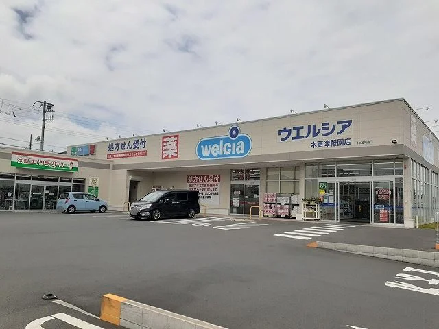 ウエルシア木更津祇園店まで600m