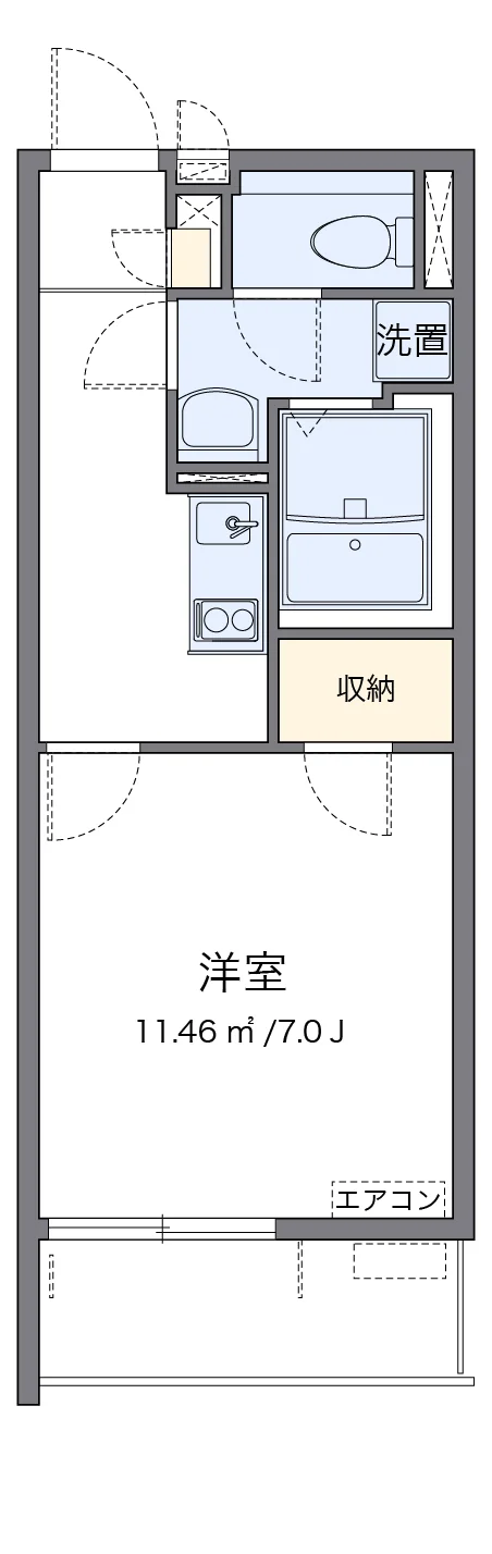 代表的な間取のため実際の間取とは異なる場合があります