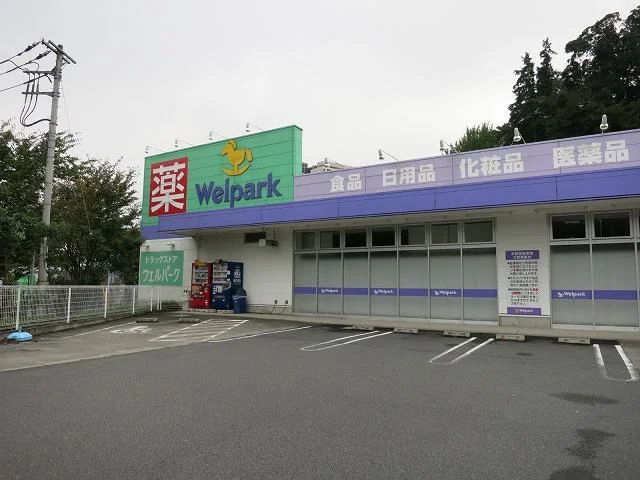 ウェルパークまで1100m