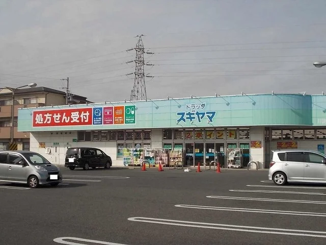 ドラッグスギヤマ川越店まで750m
