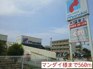 マンダイ様まで560m