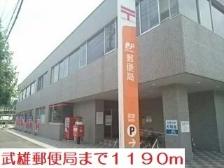 武雄郵便局まで1190m