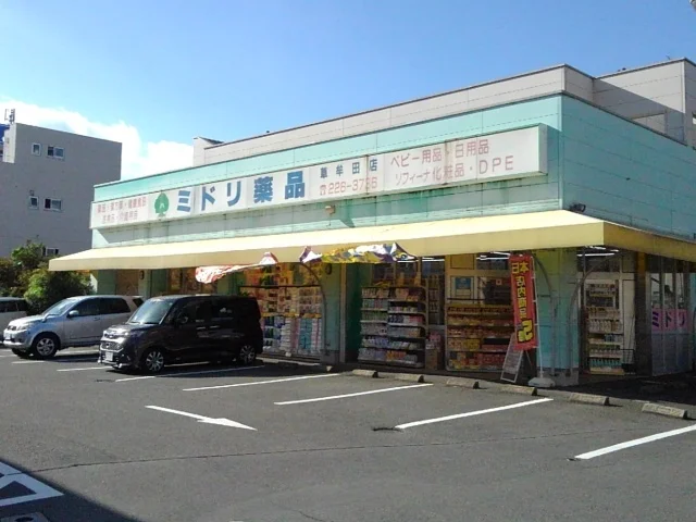 ミドリ薬品草牟田店まで300m