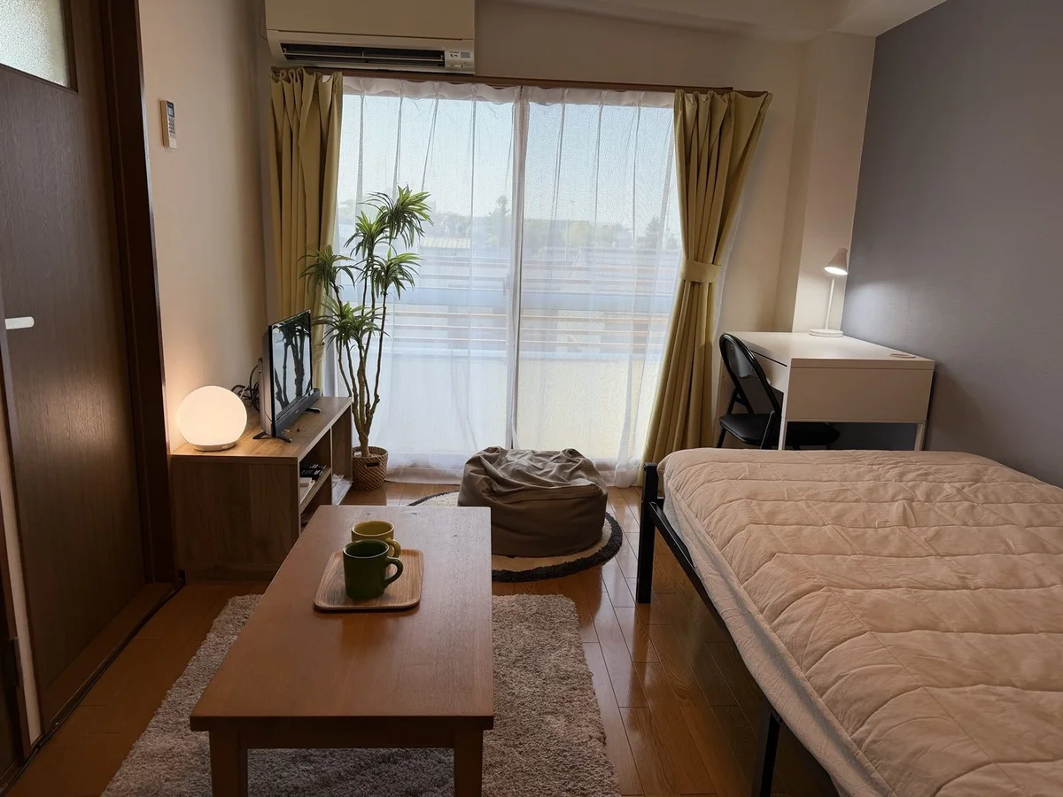 南向き　明るいお部屋です。