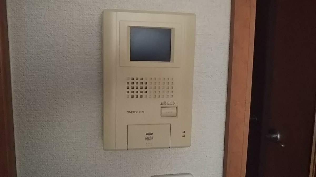 モニター付きインターホン