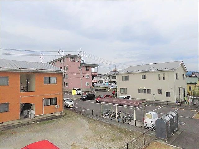 2階からのアングルです