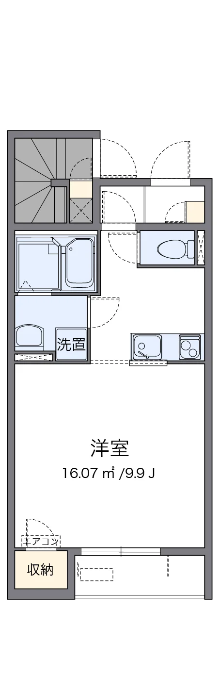 代表的な間取のため実際の間取とは異なる場合があります
