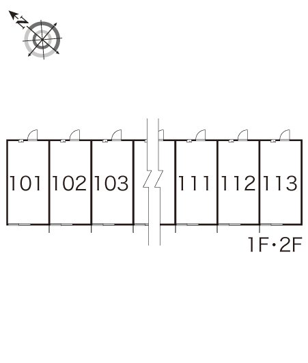 間取り配置図です。