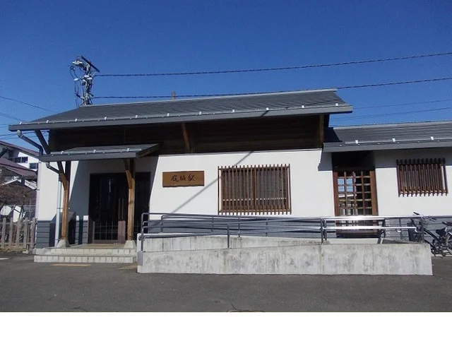 奥羽本線庭坂駅まで700m