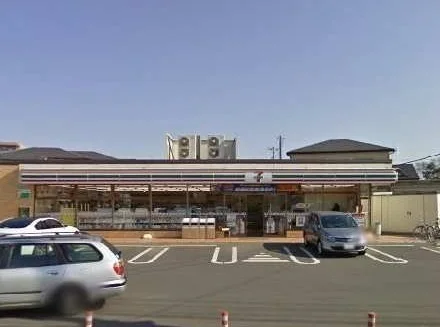 セブンイレブン朝霞市博物館前店まで350m