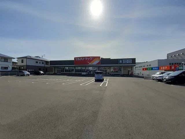 ツルハドラッグ 高知西店まで500m