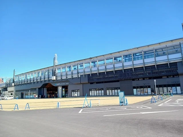 ＪＲ松山駅様まで550m