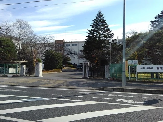 宮城県佐沼高等学校まで800m