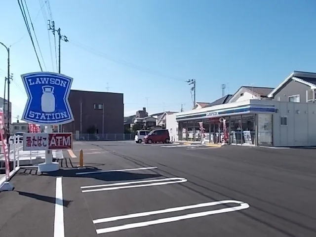 ローソン今治共栄町店様まで600m