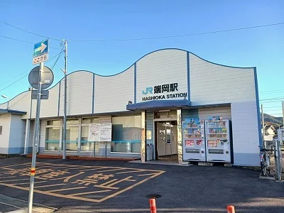 予讃線　端岡駅まで650m