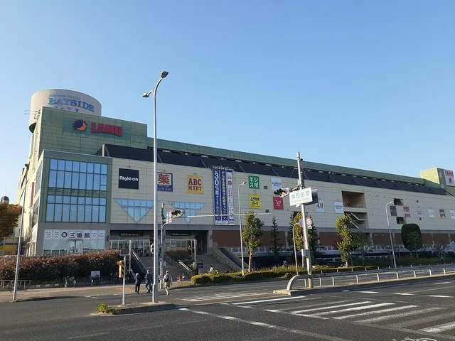 ベイサイドモール　カンカン様まで2006m