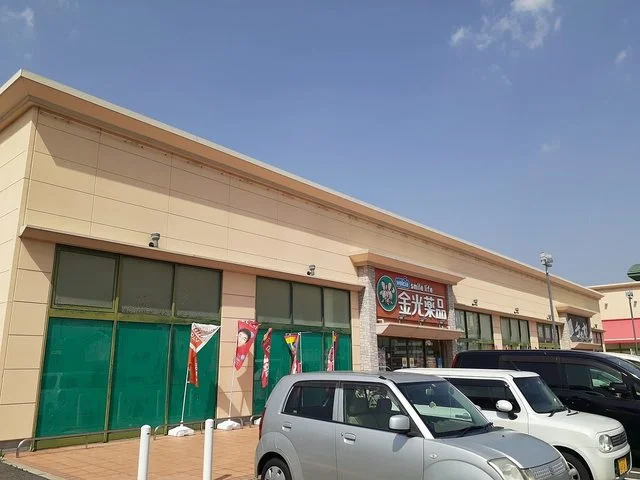 金光薬局当新田店まで800m