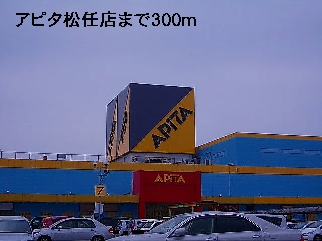 アピタ松任店まで300m