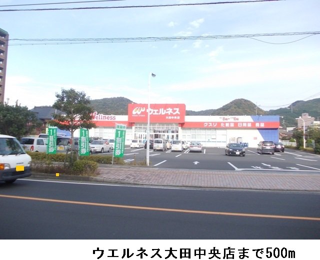 ウエルネス大田中央店まで500m