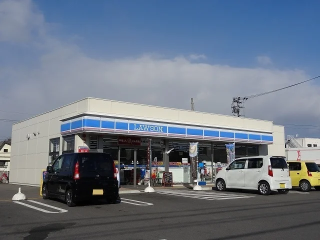 ローソンさんまで1300m