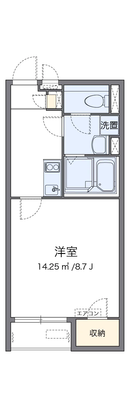 代表的な間取のため実際の間取とは異なる場合があります