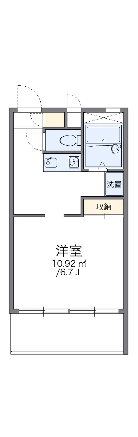 代表的な間取のため実際の間取とは異なる場合があります