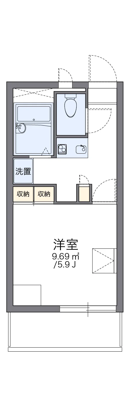 代表的な間取のため実際の間取とは異なる場合があります