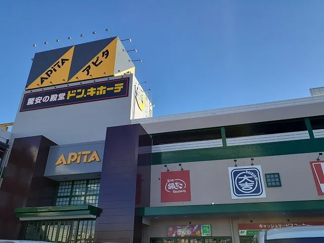 アピタ宇都宮店まで1200m